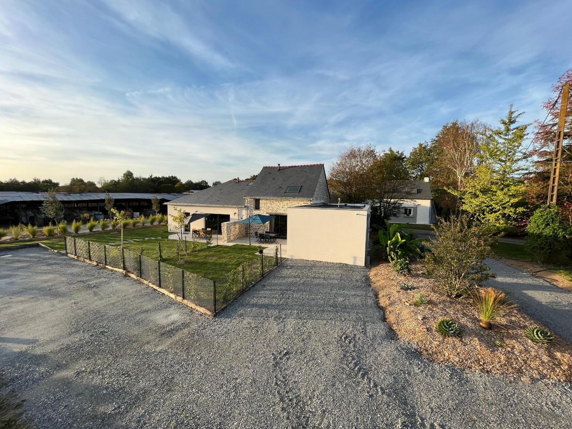 Gite Familial Renove Pres Du Canal De Nantes Avec Jardin, Terrasse, Wifi Et Chambres Mansardees - Fr-1-306-1263 Nort-sur-Erdre  Bagian luar foto